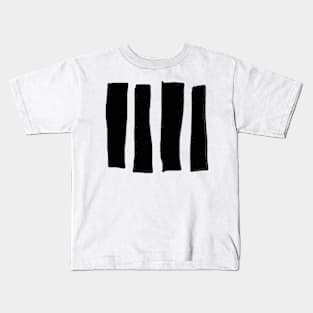 Four Bar Design Kids T-Shirt